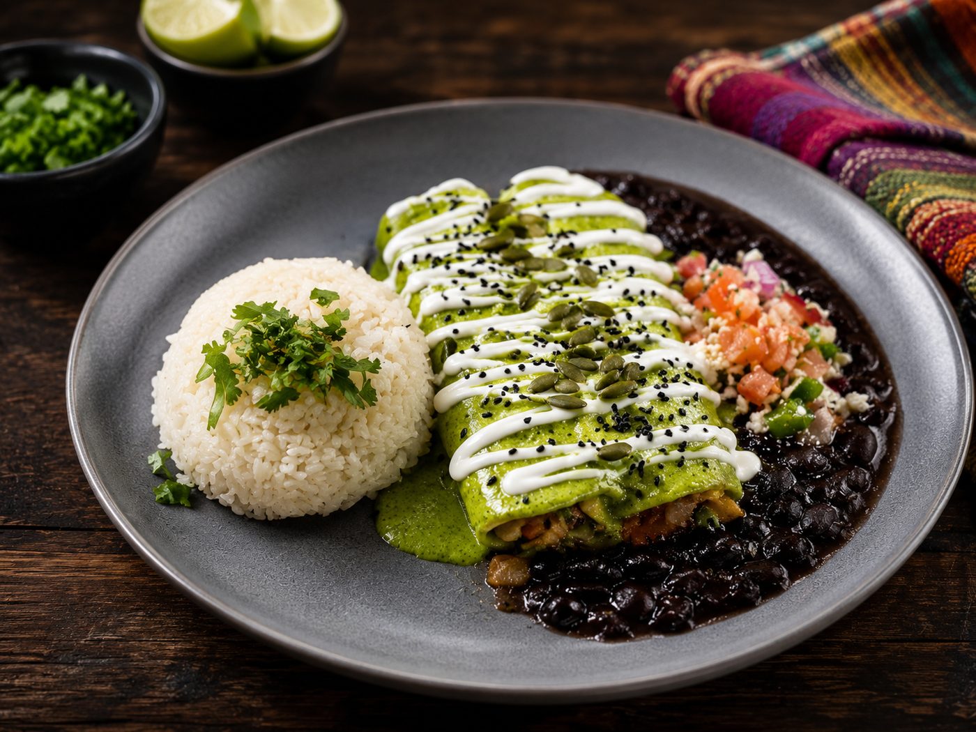 Vegetarian Enchiladas